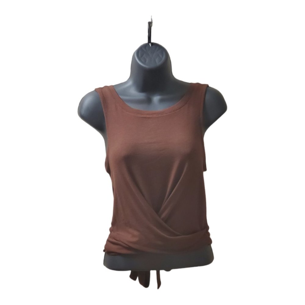 Victoria's Secret Cropped Wrap Tie-Back Top